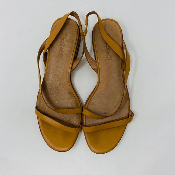 Madewell Tan Leather Heidi Slingback Sandal, Size 8.5 (GUC) - Picture 6 of 14